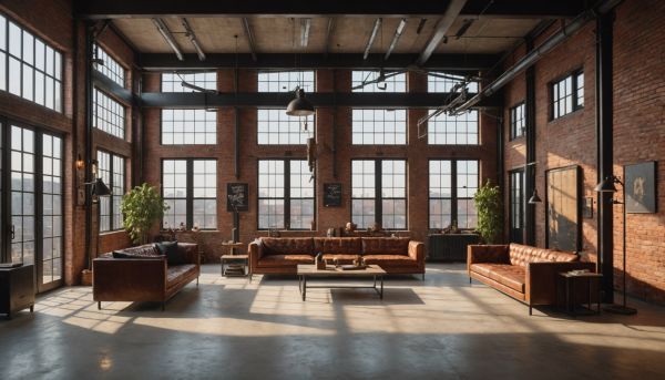 Loft industriel et design : charme et authenticité